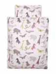 Smallstuff - Bedding Doll, Savannah, Soft Rose - Rose With Animals - Nukkude aksessuaarid - ONE SIZE 33 cm