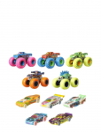 Hot Wheels - Monster Trucks Glow In The Dark Multipack, 10 Toy 1:64 Vehicles: 5 Trucks & 5 Cars - Toy Cars - ONE SIZE