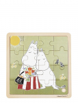 MUMIN - Moomin - Wooden Square Puzzle - Hugs - Puidust pusled - ONE SIZE