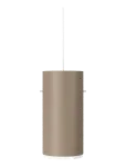 MOEBE - Tube Pendant, Warm Grey, Large - Rippvalgustid - 14X8CM