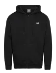 New Balance - Sport Essentials Logo Fleece Full Zip - Spordi kapuutsiga pusad - XXL