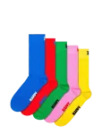 Happy Socks - 5-Pack Solid Socks - Tavalised sokid - 36-40