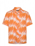 J. Lindeberg - Elio Linen Printed Shirt - L&uuml;hikeste varrukatega s&auml;rgid - XL/XXL