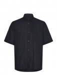 Mads N&oslash;rgaard - Cotton Linen Victor Stripe Shirt Ss - L&uuml;hikeste varrukatega s&auml;rgid - L