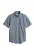 Gant - Reg Cotton Linen Ss Shirt - L&uuml;hikeste varrukatega s&auml;rgid - XXXL