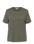 ONLY Carmakoma - Carmoster S/S Fold Up Top Jrs Noos - L&uuml;hikeste varrukatega - 42-44