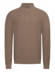 Casual Friday - Cfvisti 0225 Structured Halfzip Kni - Poolpika lukuga džemprid - L