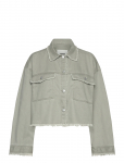 Monki - Cropped Boxy Twill Jacket - Kerged suvejakid - XL
