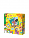 SES Creative - Montessori - Cutting Shapes - K&auml;sit&ouml;&ouml;komplektid - ONE SIZE