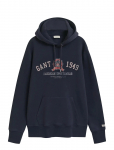 GANT - Graphic Hoodie - Kapuutsiga pusad - XXXL
