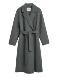 Gant - Handstitched Belted Coat - Villased mantlid - XL