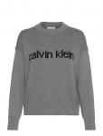 Calvin Klein Jeans - Cotton Graphic Pullover - Džemprid - L