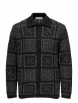 ONLY & SONS - Onsbark Rlx Ls Shirt Knit - Kardiganid - S