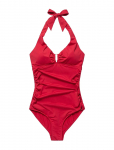 Panos Emporio - Niovi Solid Swimsuit - Ujumisriided - 36