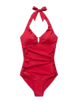 Panos Emporio - Niovi Solid Swimsuit - Ujumisriided - 36