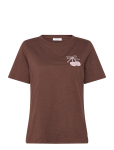 Coster Copenhagen - Mini Cherry T-Shirt - L&uuml;hikeste varrukatega - XXL