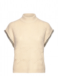 Dante6 - Dante6-Meloe Sleeveless Chain Sweater - Kootud vestid - L
