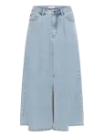 Kaffe - Kaminna Denim Skirt - Maksiseelikud - 36