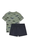 Minymo - T-Shirt+Short Set Aop - Komplektid l&uuml;hikeste varrukatega T-s&auml;rgiga - 122