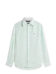 Tommy Hilfiger - Linen Essential Gingham Rf Shirt - Vabaaja s&auml;rgid - XL