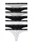Calvin Klein - Thong 7 Pk - Stringid - M