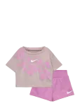 Nike - Nike Knit Short Set - Komplektid l&uuml;hikeste varrukatega T-s&auml;rgiga - 80/86CM