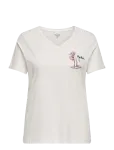 ONLY Carmakoma - Carbea Ss V-Neck Tee Jrs - L&uuml;hikeste varrukatega - 46-48