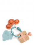 Done By Deer - Sensory Activity Ring Celebration Colour Mix - Hammaste tuleku m&auml;nguasjad - ELPHEE:7.5X 6.5CM.RING:&Oslash; 7.5CM