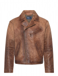 Polo Ralph Lauren - Leather Newsboy Jacket - Nahk - L