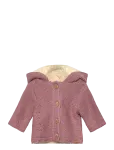 Minymo - Jacket Knit W. Teddy Lining - Talvejoped - 62