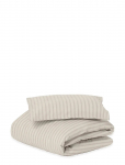 Garbo&Friends - Bed Set Junior, 100X130/ 35X55 Cm, Stripe Mauve - Voodipesukomplektid - 100X130/35X55CM
