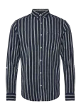 Scotch & Soda - Striped Crinkle Structure Regularfit Shirt - Vabaaja s&auml;rgid - L