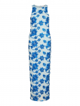 Vila - Visail S/L O-Neck Ankle Dress/Dc/Ka - Maksikleidid - M