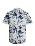 Jack & Jones - Jjhonolulu Aop Shirt Ss - L&uuml;hikeste varrukatega s&auml;rgid - S