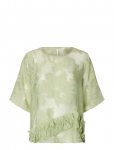 Selected - Slflina Relaxed 2/4  Ruffle Top B - L&uuml;hikeste varrukatega - 42