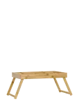 House Doctor - Tray Table, Hdtray, Black, Nature - Kandikud - 50X35X4.5CM