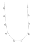 Timi Of Sweden - Liv - Coin Charm&nbsp;Necklace Stainless Steel - Kett-kaelakeed - ONE SIZE 40 cm