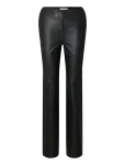 Selected - Slwbranda Hw Leather Pant - Sirge s&auml;&auml;rega - 36