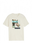 Tom Tailor - Photoprint T-Shirt - L&uuml;hikeste varrukatega - L