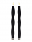 Sirius Home - Nordisk Skulptur, Sille Twist &Oslash;2X26 Cm, Sort - LED-k&uuml;&uuml;nlad - ONE SIZE