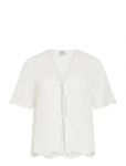 ROUGE EDIT - Roukaia 2/4 V-Neck Top - L&uuml;hikeste varrukatega - 36