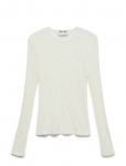 Vero Moda - Awtessy Ls O-Neck Lace Top Noos - Pikkade varrukatega - M