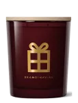 Skandinavisk - Jul 2-Wick Gold Symbol Scented Candle 350G - L&otilde;hnak&uuml;&uuml;nlad - ONE SIZE