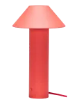 H&uuml;bsch - Tower Table Lamp Red - Laualambid - 19X32CM