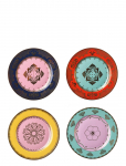 POLSPOTTEN - Side Plate Grandpa Set 4 - V&auml;ikesed taldrikud - &Oslash;19.3X 1.5CM