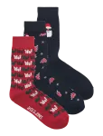 Jack & Jones - Jaceddie Xmas Socks 3 Pack - Tavalised sokid - ONE SIZE