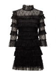 Malina - Carmine Frill Lace Mini Dress - L&uuml;hikesed kleidid - XL