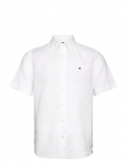 Morris - Douglas Linen Ss Shirt-Classic Fit - L&uuml;hikeste varrukatega - L