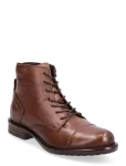 Bianco - Biadanelle Leather Derby Boot - Madala kontsaga poolsaapad - 38
