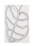 K&auml;hler - Relief Blad 28X41Cm - Botaanika - 28X41CM
